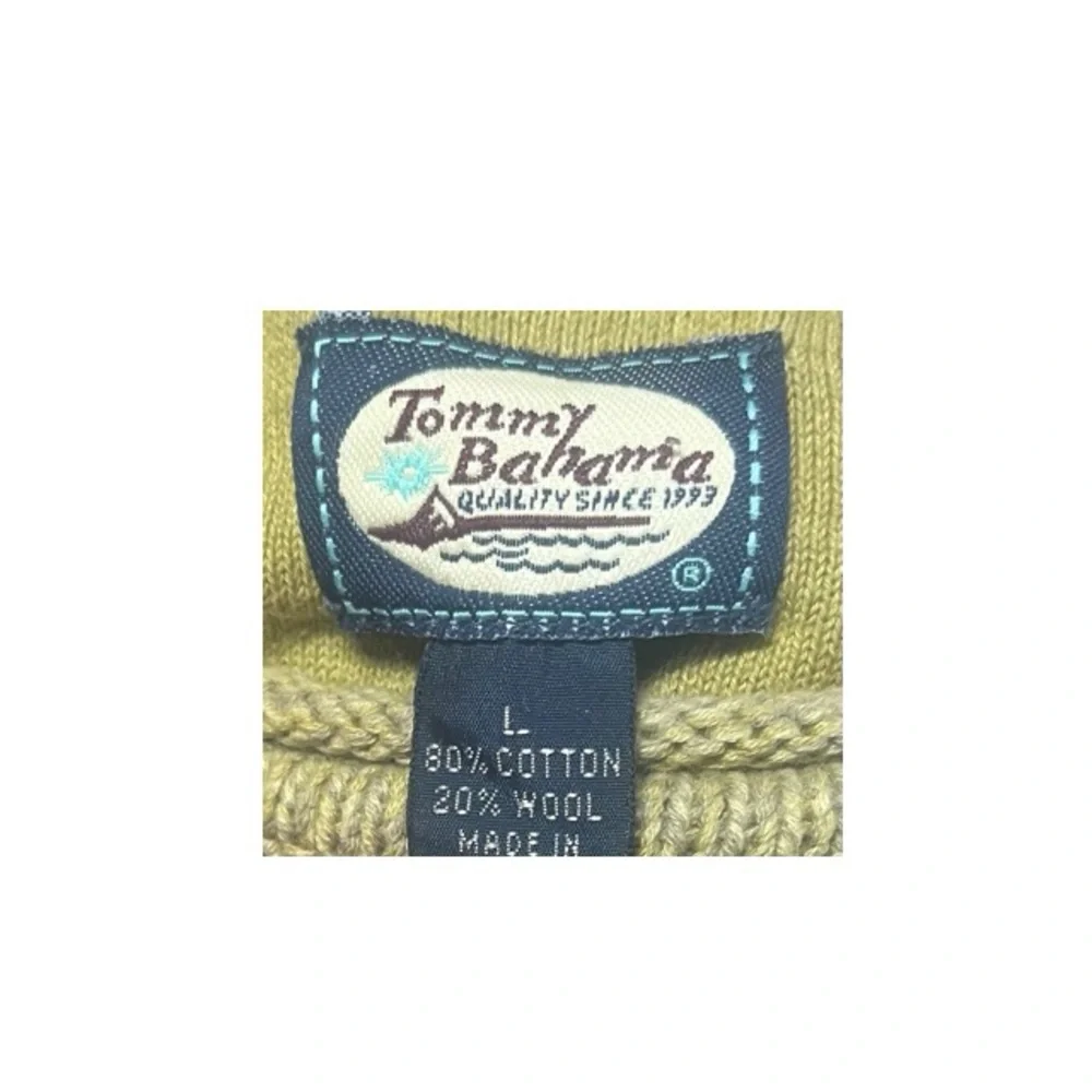 Tommy Bahama Vintage Wool Blend Knit Sweater‎